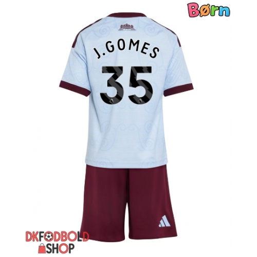 Aston Villa Joao Gomes #35 Tredje trøje Børn 2026-27 Kort ærmer (+ korte bukser)